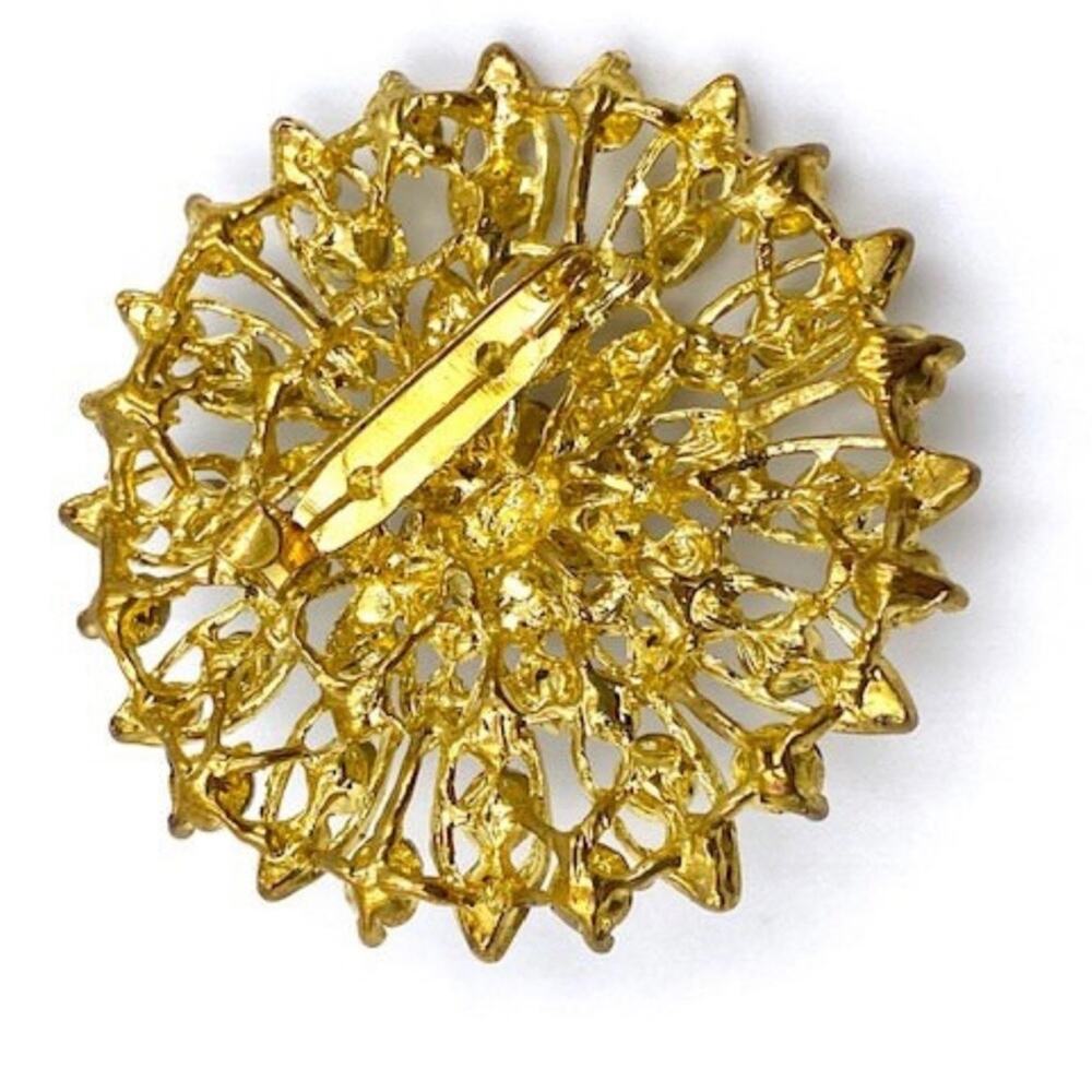 Vintage Rhinestone Brooch - Picture 2 of 2